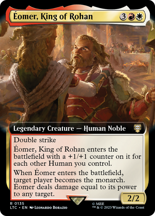 Éomer, King of Rohan (LTC-135) (Extended Art)