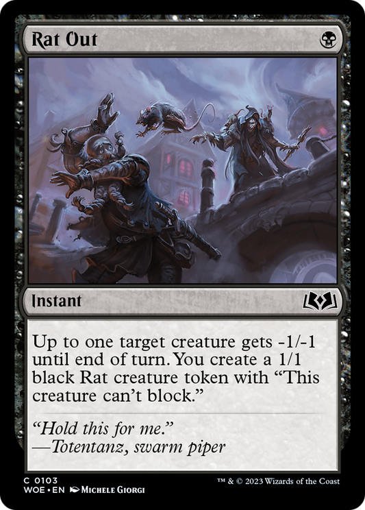 Rat Out (WOE-103) (Foil)