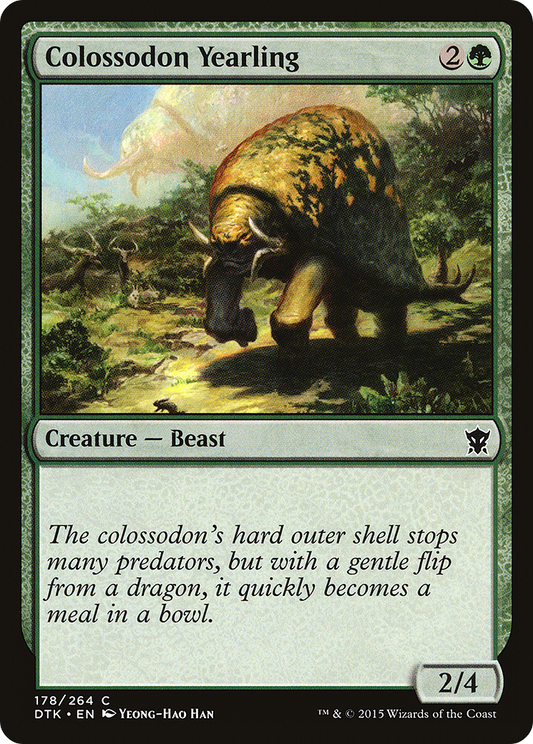 Colossodon Yearling (DTK-178) (Foil)