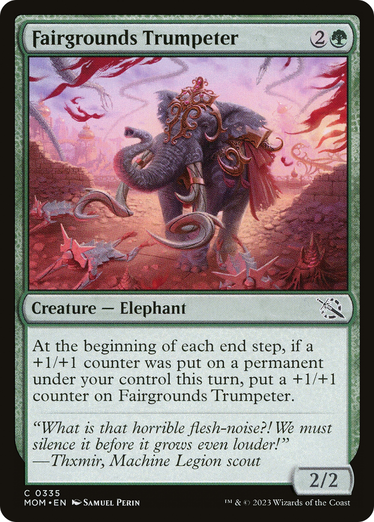 Fairgrounds Trumpeter (MOM-335) (Foil)