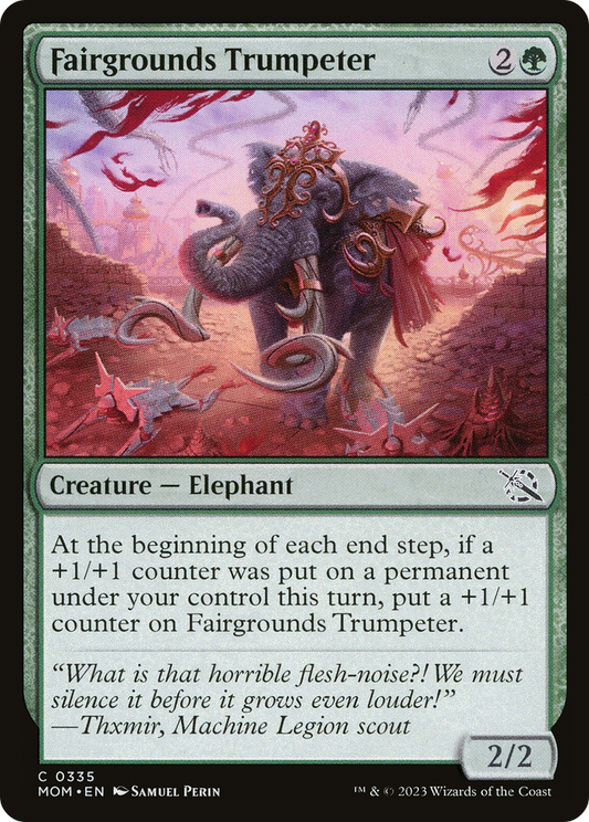 Fairgrounds Trumpeter (MOM-335) (Foil)