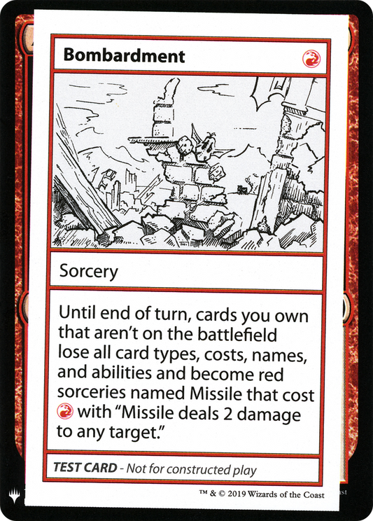 Bombardment (CMB1-053)