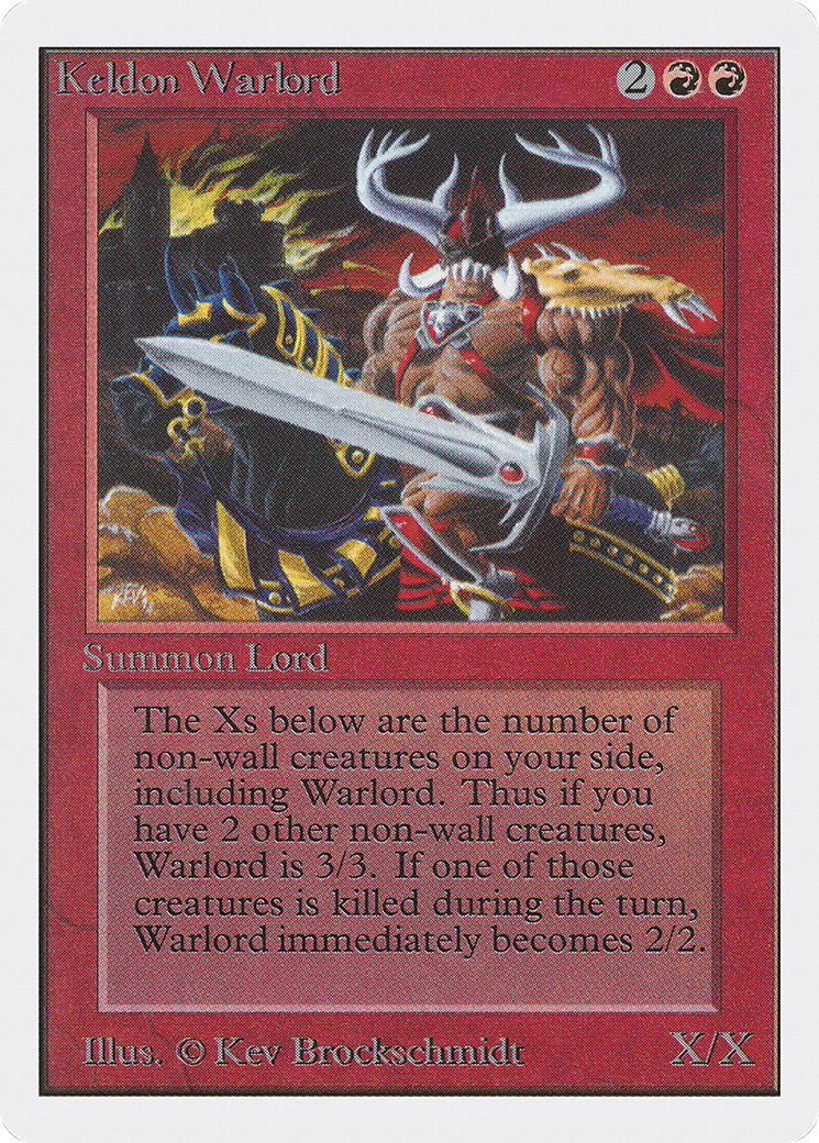 Keldon Warlord (2ED-161)