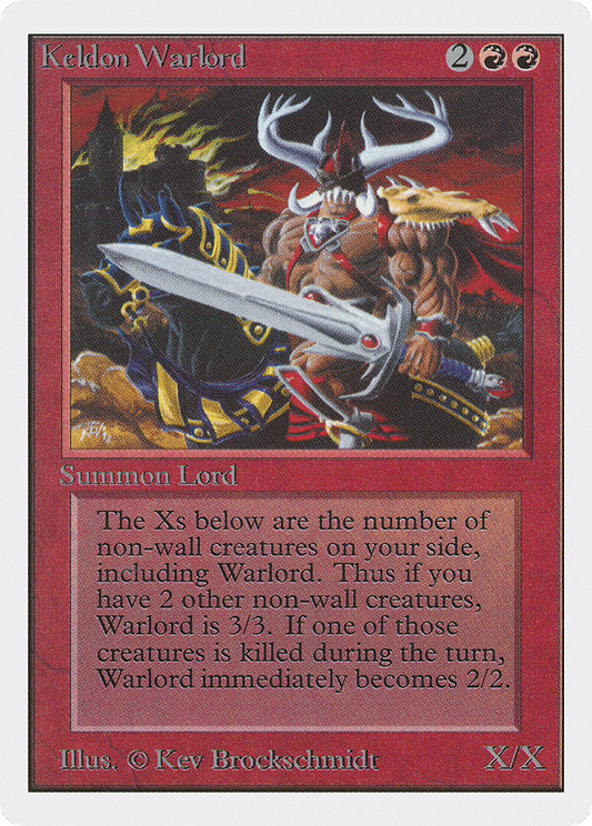 Keldon Warlord (2ED-161)