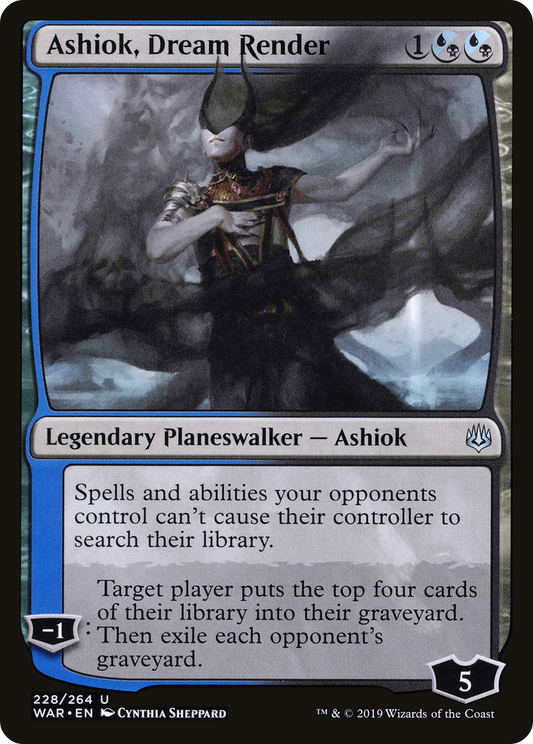 Ashiok, Dream Render (WAR-228) (Foil)