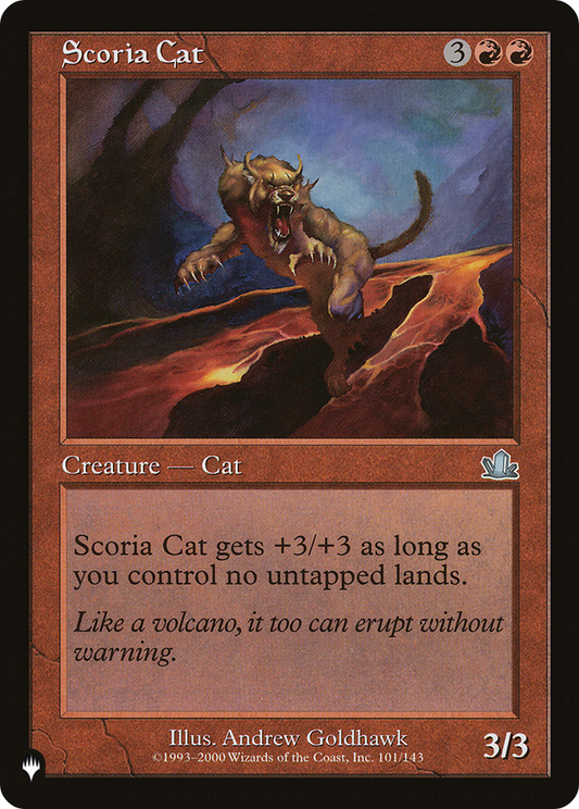Scoria Cat (LIST-PCY-101)