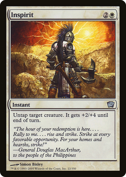 Inspirit (9ED-22★) (Foil)