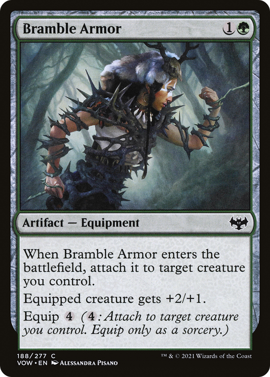 Bramble Armor (VOW-188) (Foil)