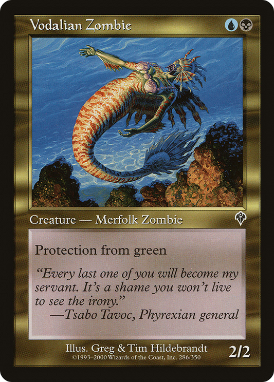 Vodalian Zombie (INV-286) (Foil)
