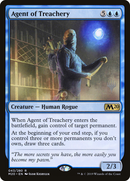 Agent of Treachery (PPM20-43P) (Foil)