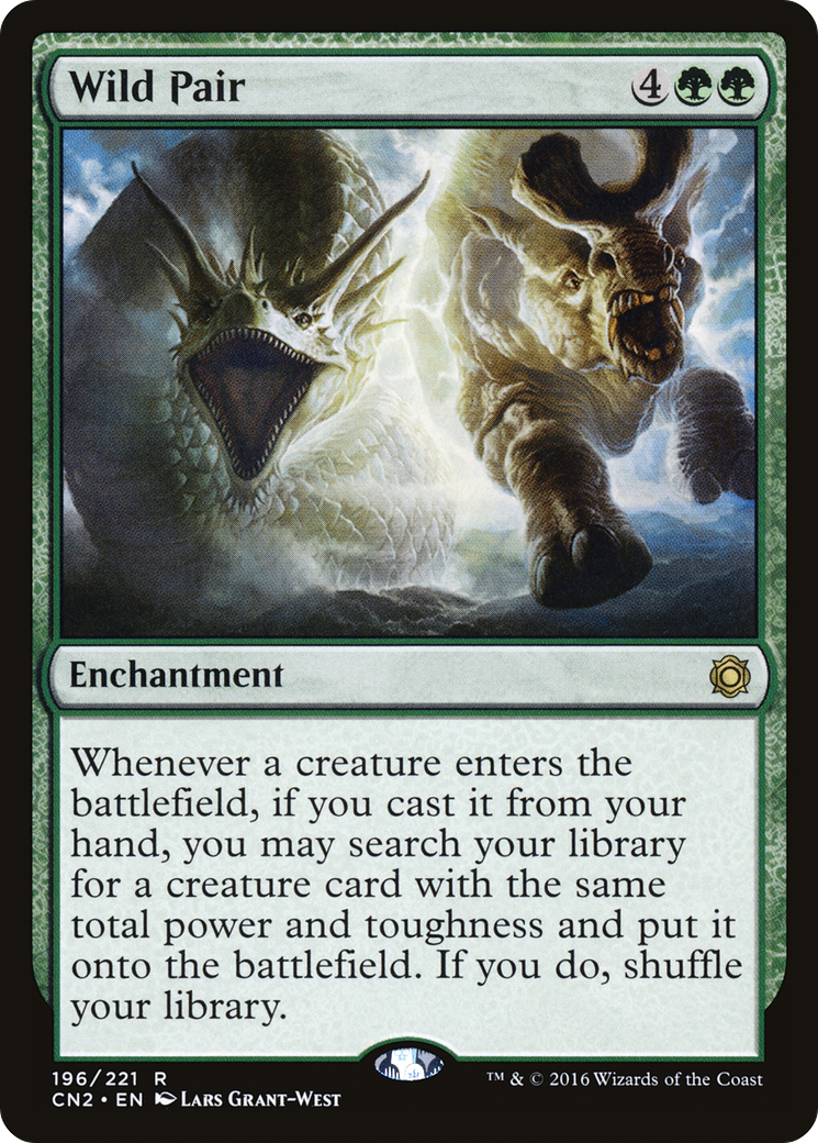 Wild Pair (CN2-196) (Foil)