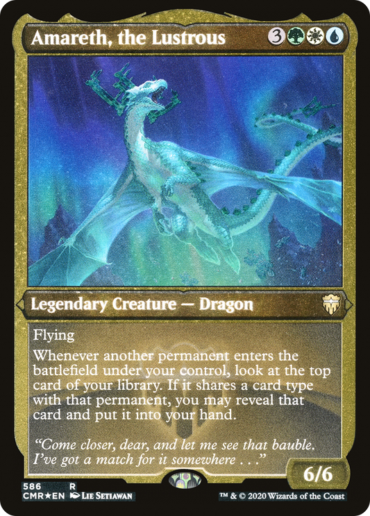 Amareth, the Lustrous (CMR-586) (Etched Foil)