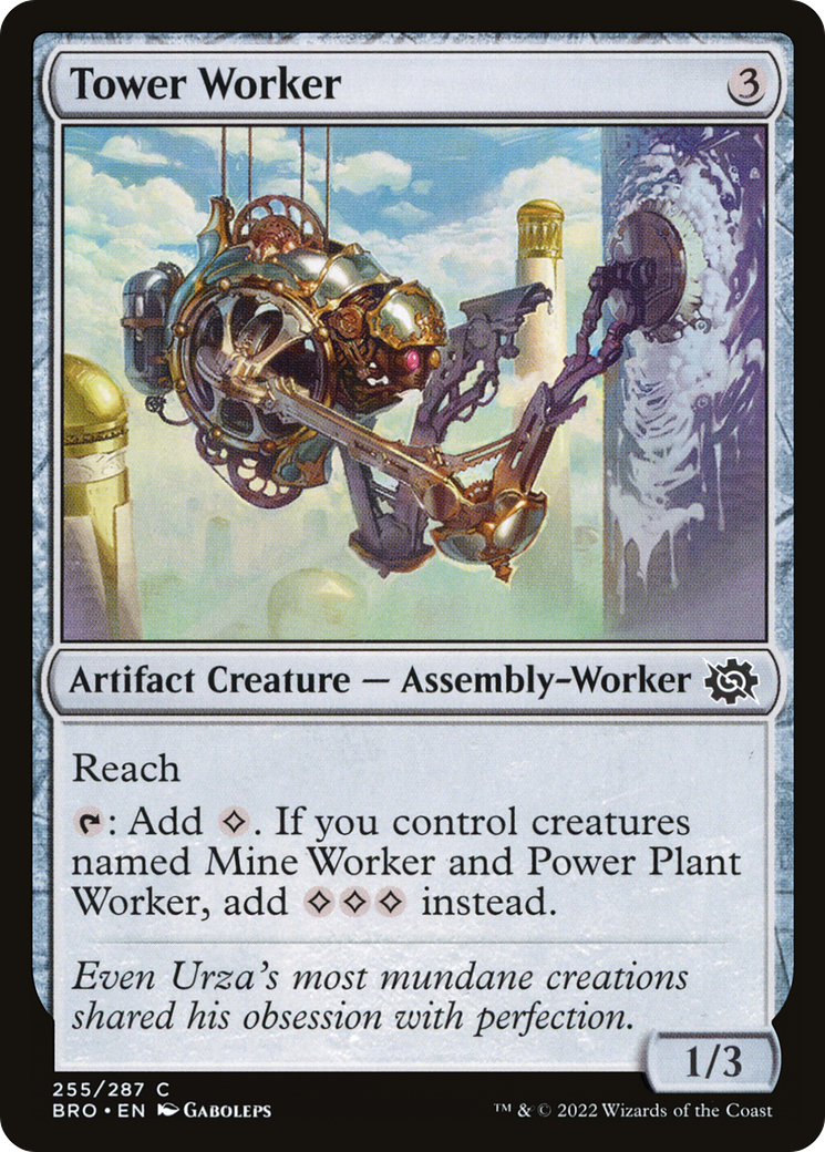Tower Worker (BRO-255) (Foil)