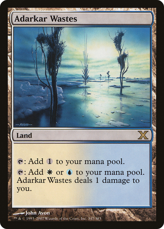 Adarkar Wastes (10E-347) (Foil)