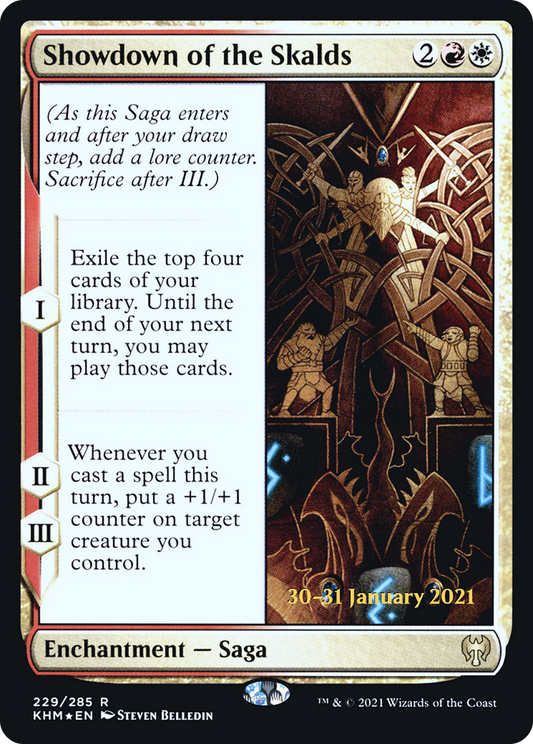 Showdown of the Skalds (PRE-229S) (Foil)