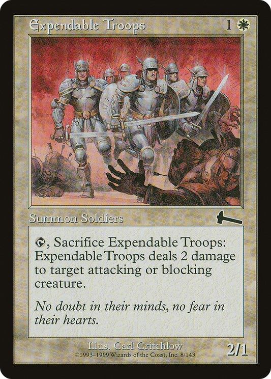 Expendable Troops (ULG-008) (Foil)