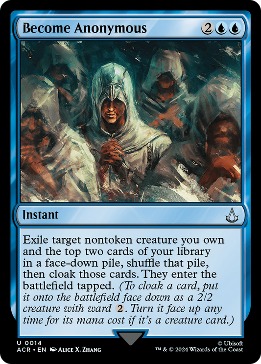Become Anonymous (ACR-014) (Foil)