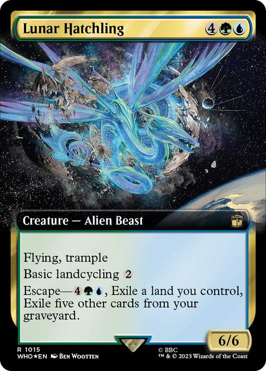 Lunar Hatchling (WHO-1015) (Extended Art) (Surge Foil)