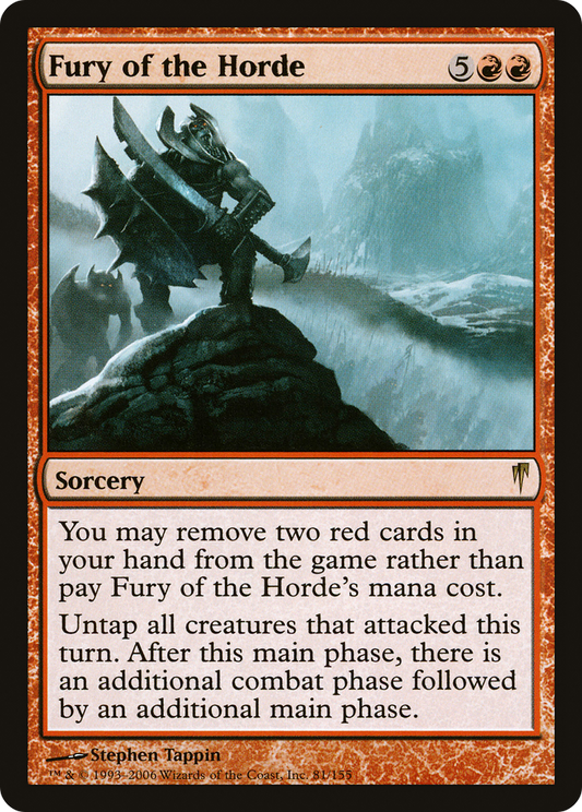Fury of the Horde (CSP-081) (Foil)