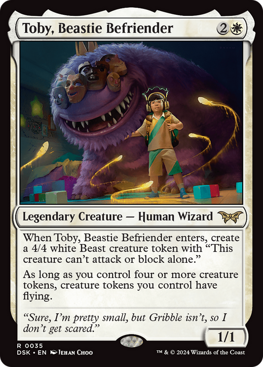 Toby, Beastie Befriender (DSK-035)