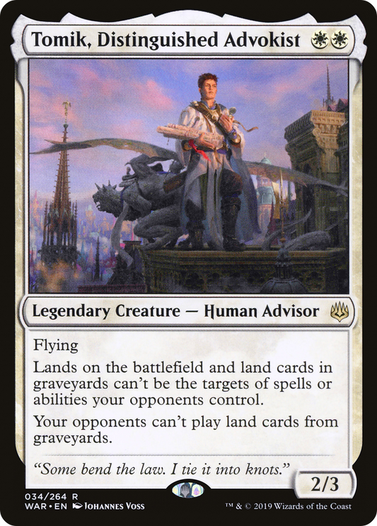 Tomik, Distinguished Advokist (WAR-034)