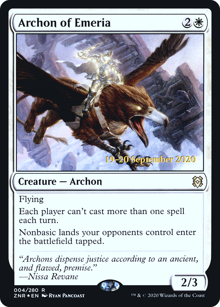 Archon of Emeria (PRE-04S) (Foil)