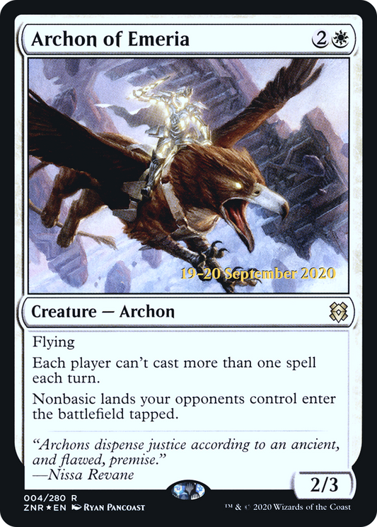 Archon of Emeria (PRE-04S) (Foil)
