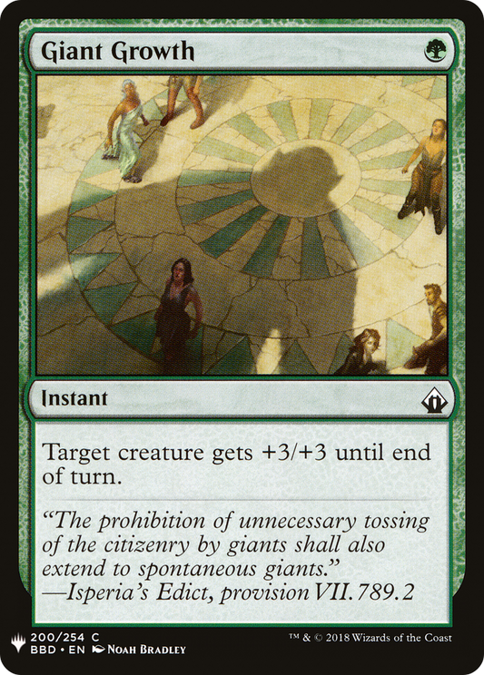 Giant Growth (LIST-BBD-200)