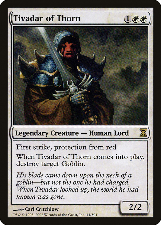 Tivadar of Thorn (TSP-044) (Foil)