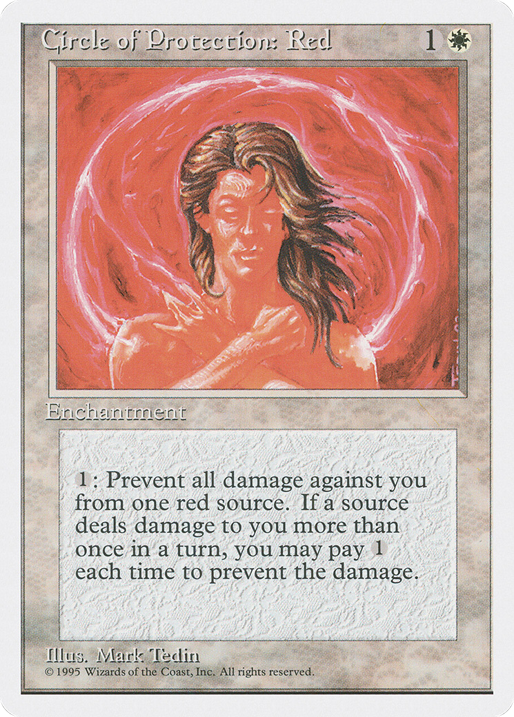 Circle of Protection: Red (4ED-017)