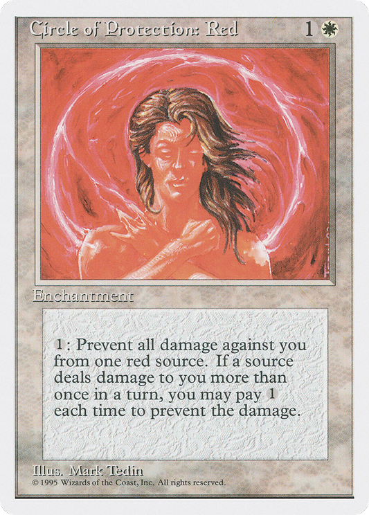 Circle of Protection: Red (4ED-017)