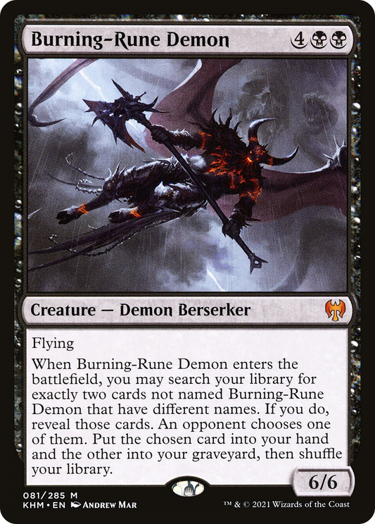 Burning-Rune Demon (KHM-081)