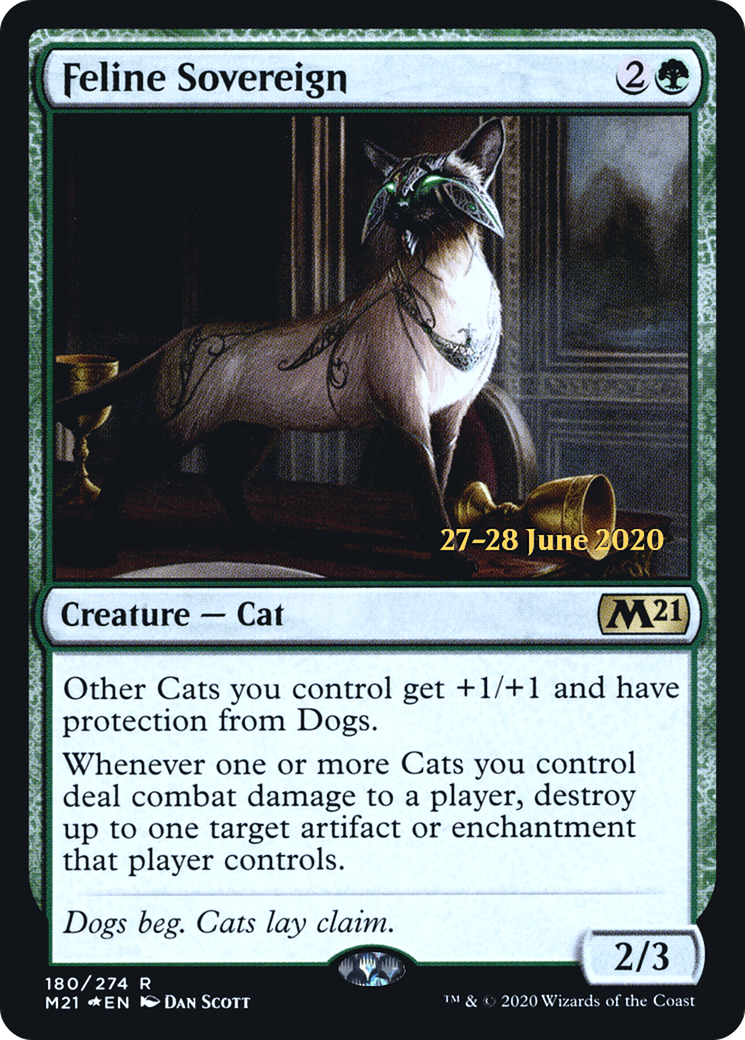 Feline Sovereign (PRE-180S) (Foil)