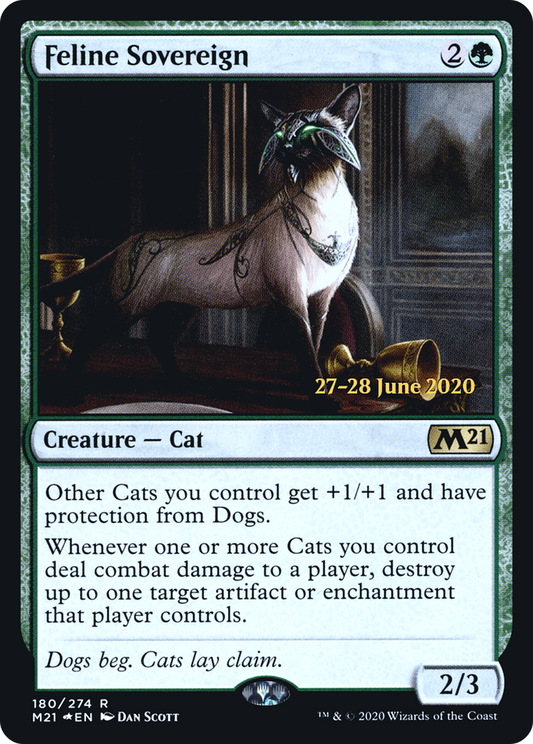 Feline Sovereign (PRE-180S) (Foil)