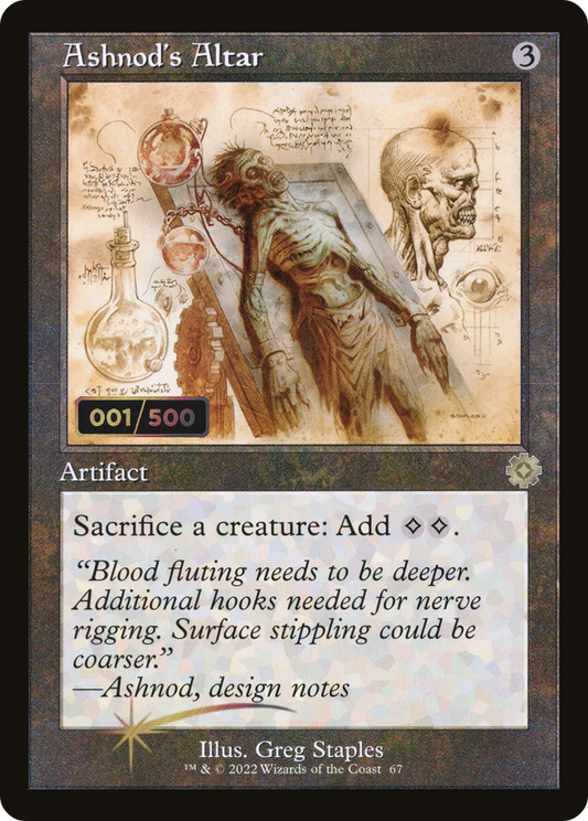 Ashnod's Altar (BRR-67Z) (Foil) (Serialized)