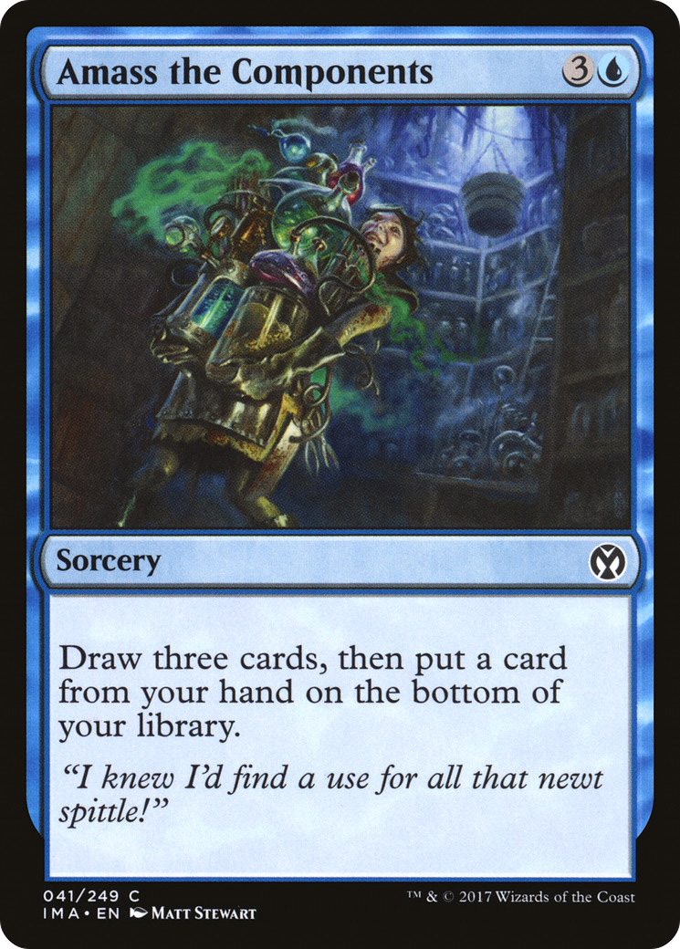 Amass the Components (IMA-041) (Foil)