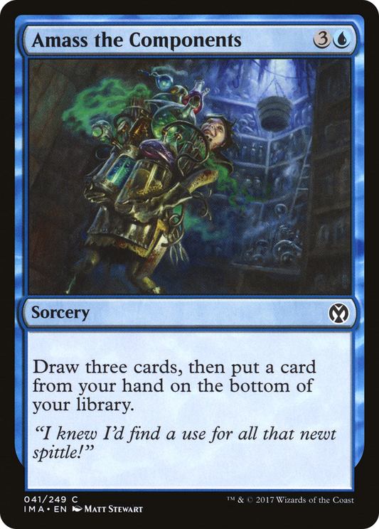 Amass the Components (IMA-041) (Foil)