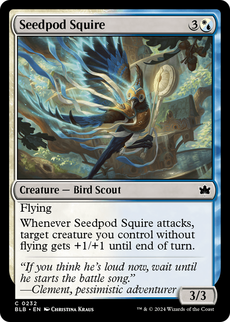 Seedpod Squire (BLB-232) (Foil)