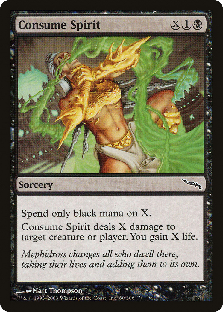 Consume Spirit (MRD-060) (Foil)