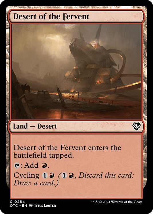 Desert of the Fervent (OTC-284)