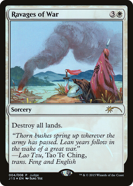 Ravages of War (JDG-004) (Foil)