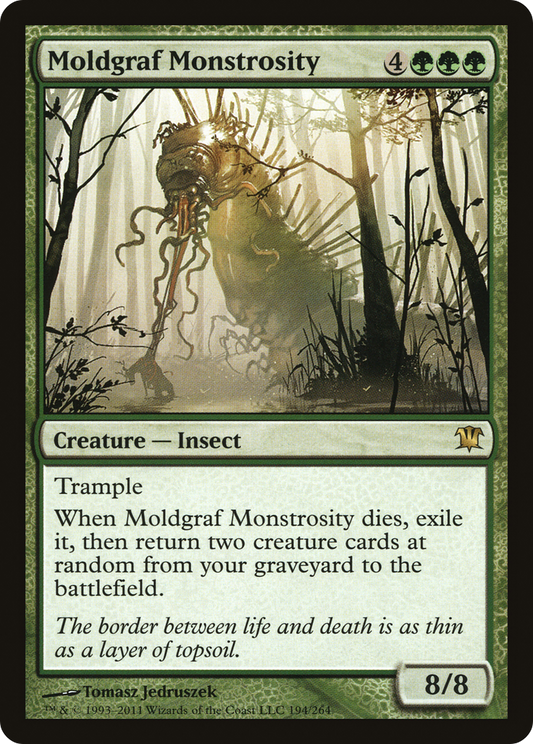 Moldgraf Monstrosity (ISD-194) (Foil)