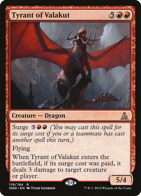 Tyrant of Valakut (OGW-119)