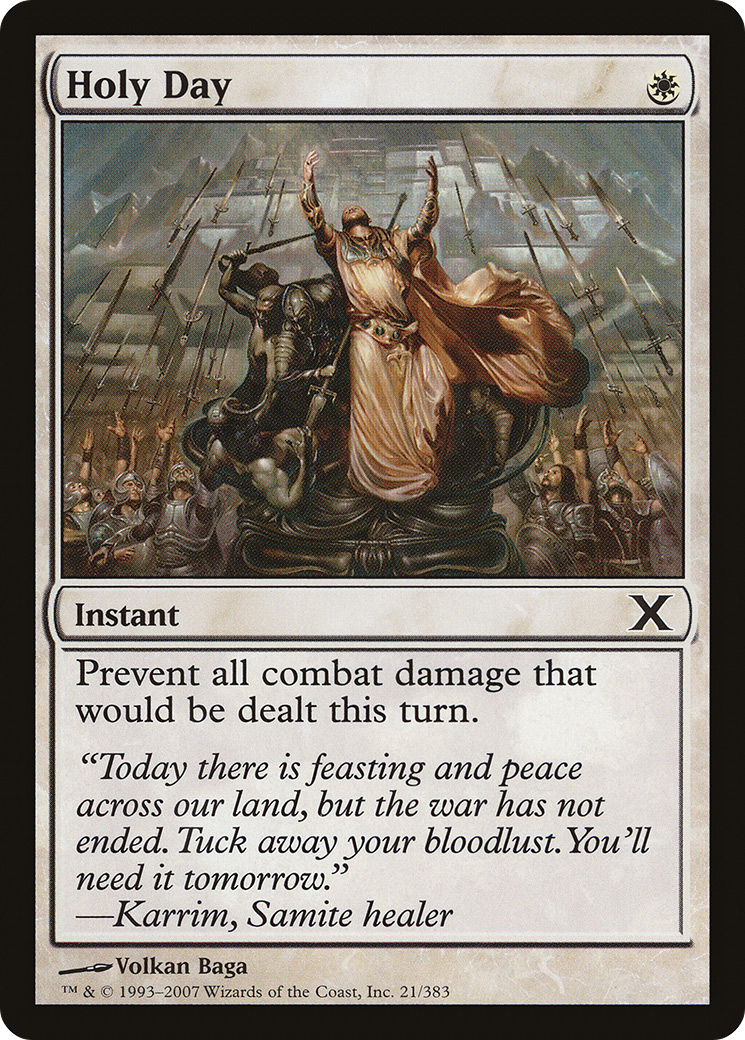 Holy Day (10E-021) (Foil)
