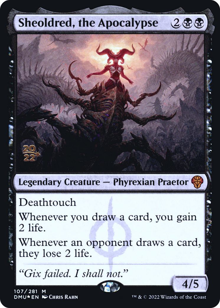 Sheoldred, the Apocalypse (PRE-107S) (Foil)