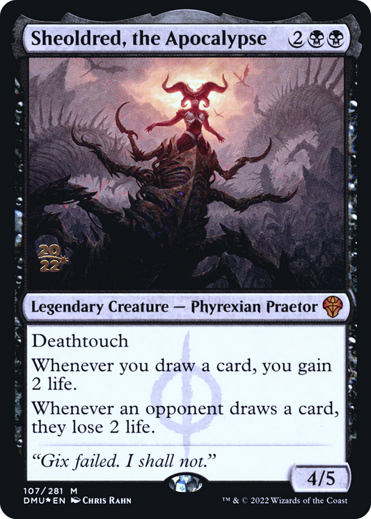 Sheoldred, the Apocalypse (PRE-107S) (Foil)