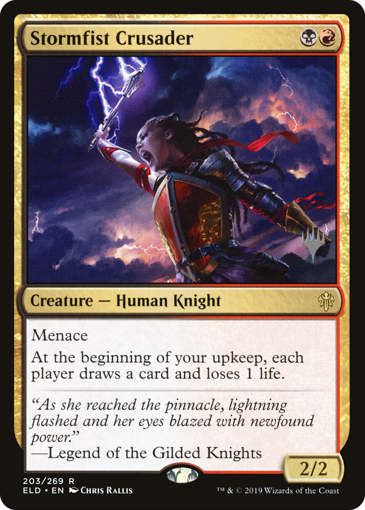 Stormfist Crusader (PPELD-203P) (Foil)
