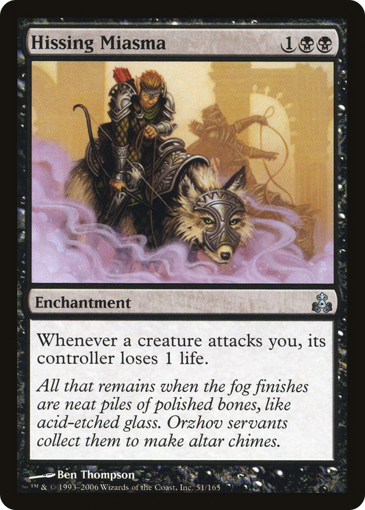 Hissing Miasma (GPT-051) (Foil)