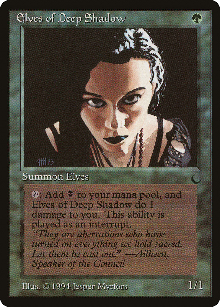 Elves of Deep Shadow (DRK-076)
