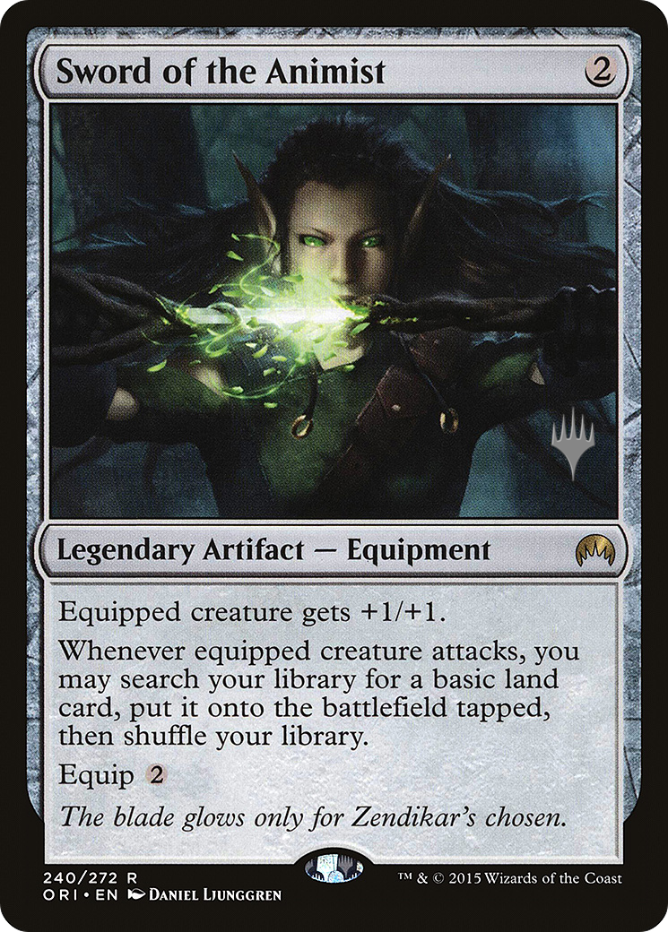 Sword of the Animist (PPTHB-240P) (Foil)